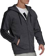 Men's Essentials Fleece 3-Stripes Full Zip DICK'S Sporting Goods