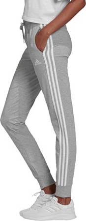 Adidas Women 3-Stripe SJ Running Pants Black Yoga Casual GYM Jersey GM5523