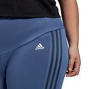 Adidas Women's High Rise 3-Stripes 7/8 Plus Size Tights product image