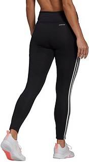 adidas Women's Designed to Move High-Rise 3-Stripes 7/8 Sport Tights product image