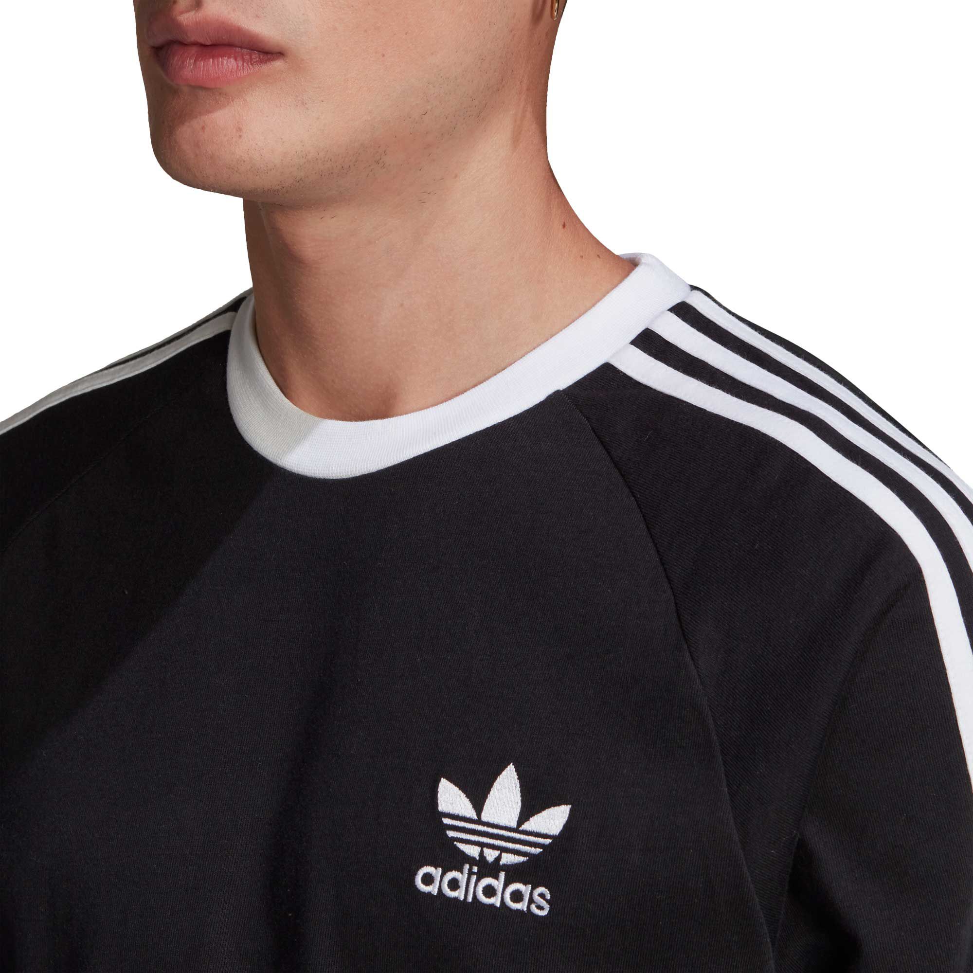 adidas Originals Men's 3-Stripes Long Sleeve Shirt | Dick's Sporting Goods