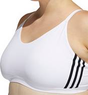 adidas Women's All Me 3-Stripes Low Support Sports Bra product image