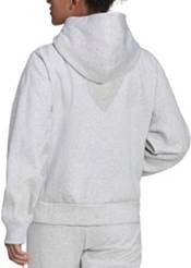 adidas Women's Sportswear Studio Lounge Fleece Hooded Full-Zip Sweatshirt product image
