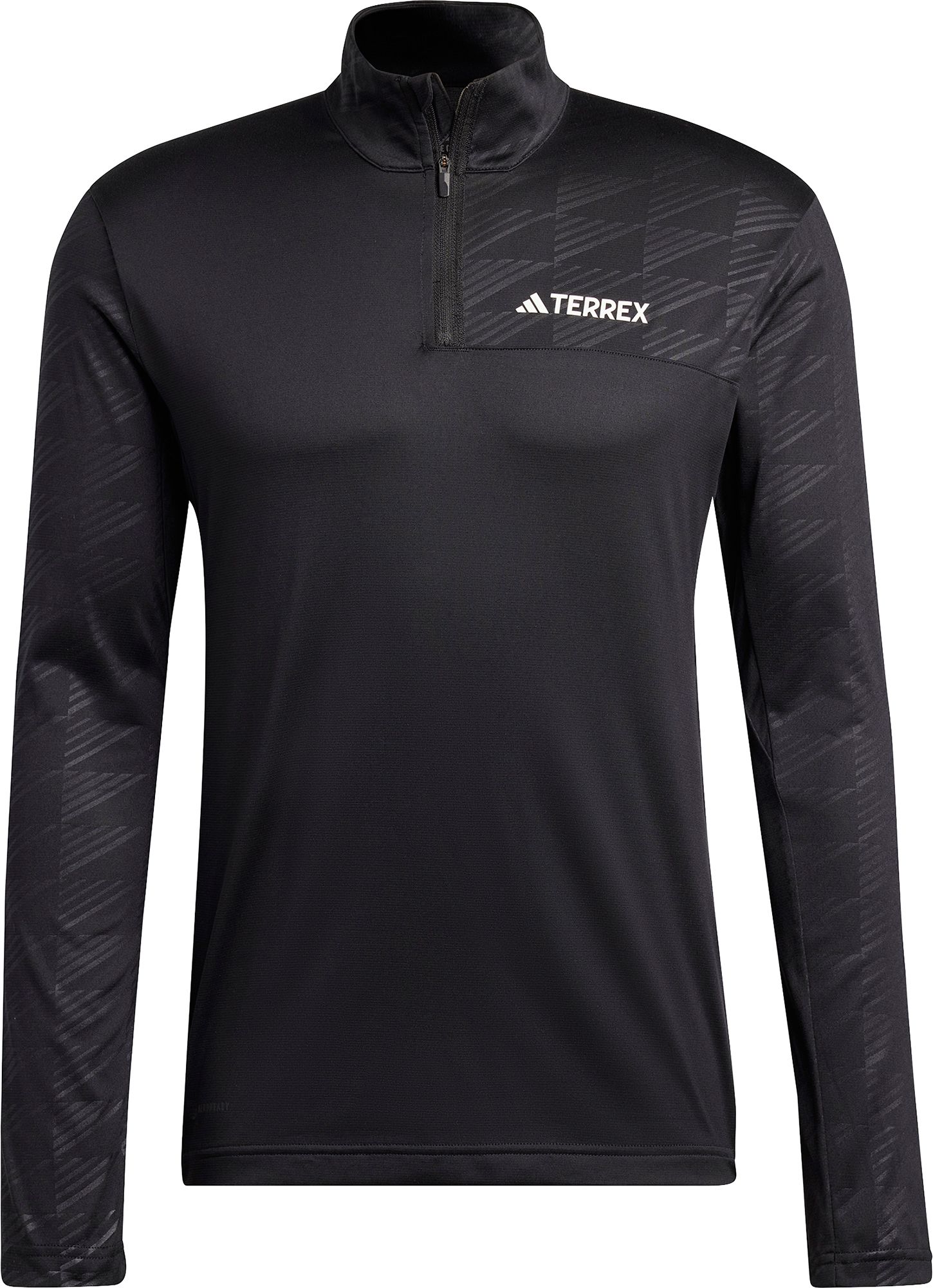 adidas Men's Terrex Multi Half-Zip Long-Sleeve T-Shirt