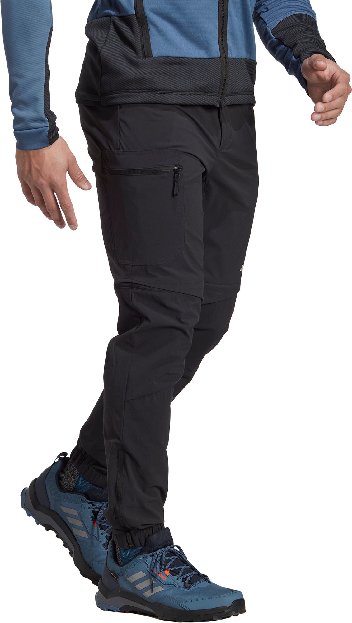 adidas Men's Terrex Utilitas Hiking Zip-Off Tracksuit Bottoms product image
