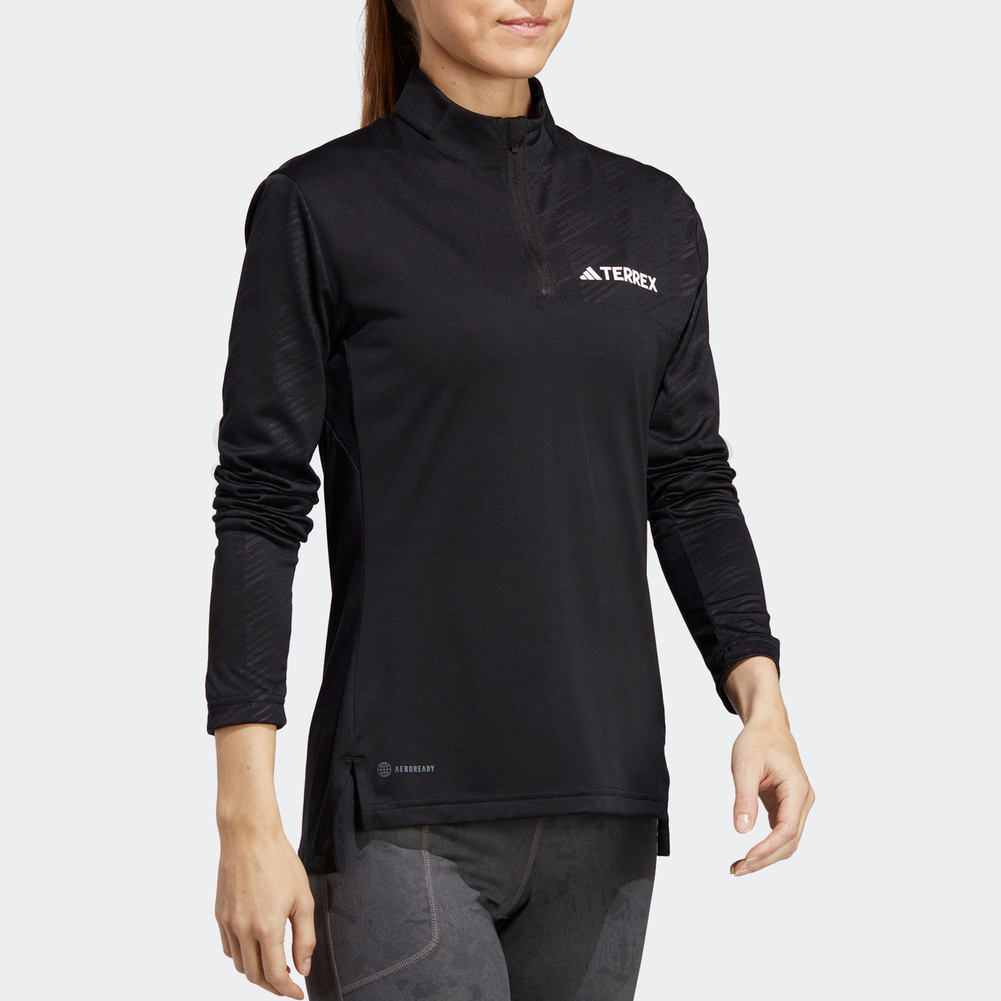 adidas Women's Terrex Half-Zip Tee