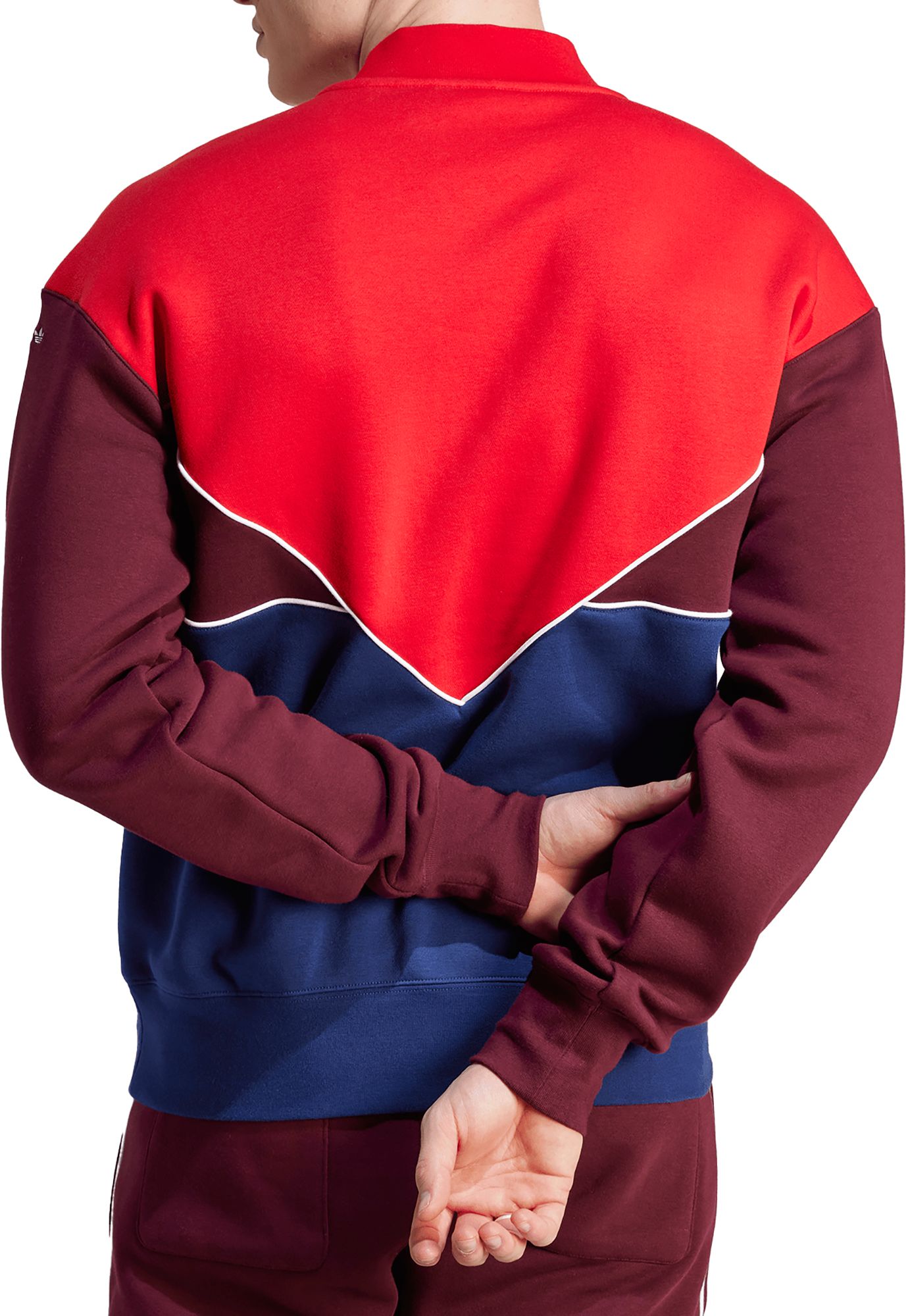 Adidas originals mod half best sale zip sweat