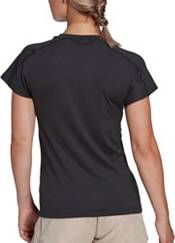 adidas Women\'s AEROREADY Train Essentials | V-Neck T-Shirt Minimal Dick\'s Branding Sporting Goods