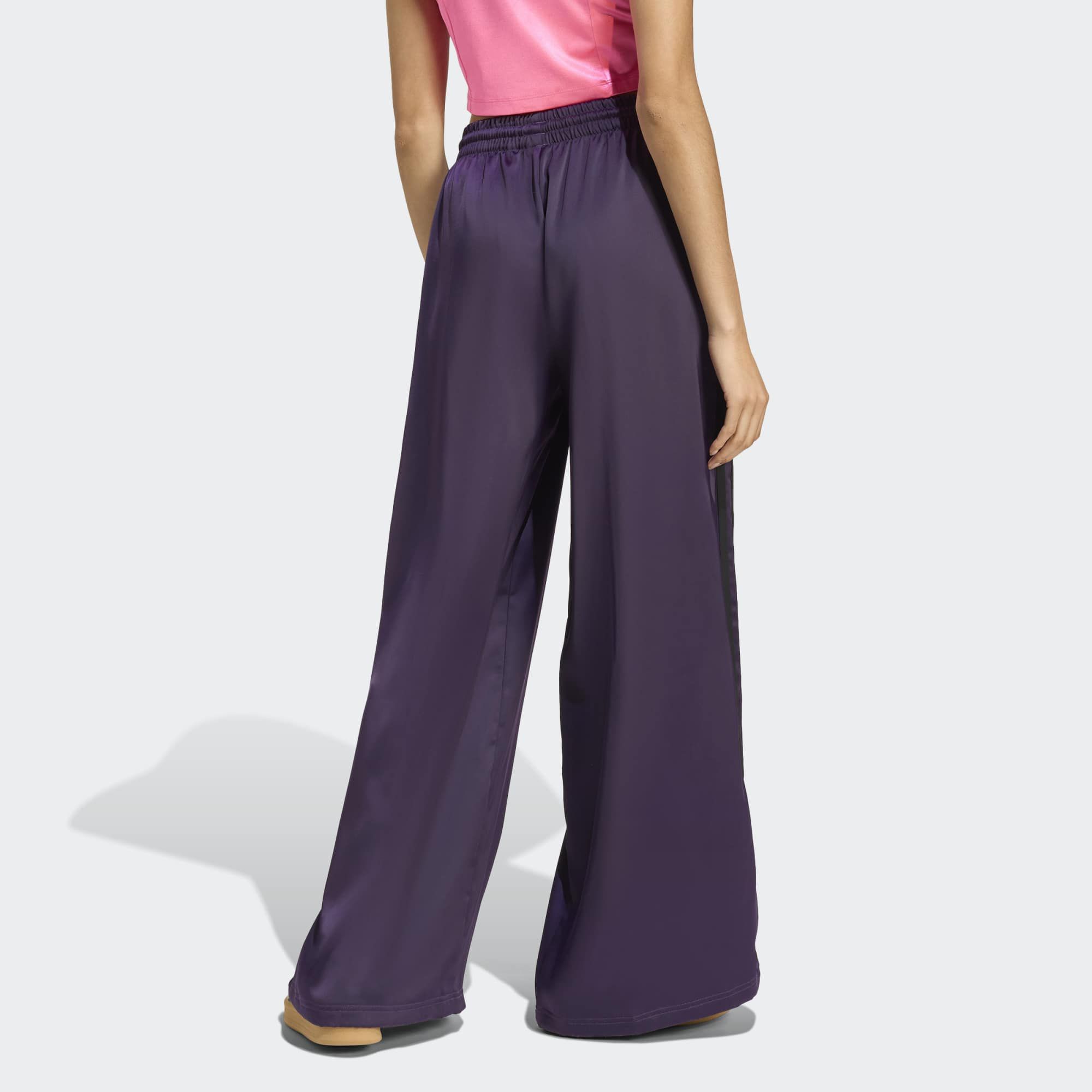 adidas Originals Women's Adicolor Satin Wide Leg Track Pants product image