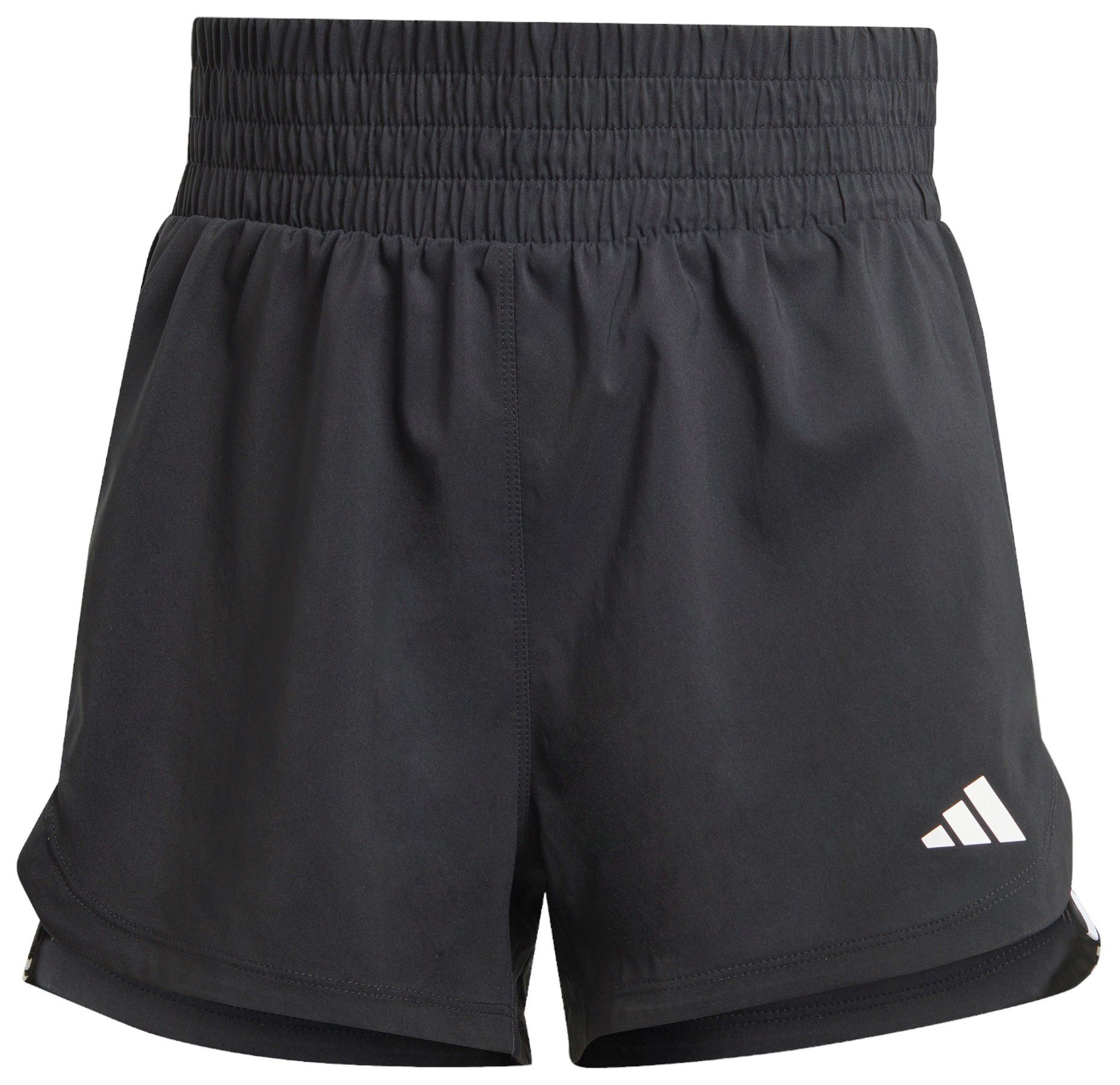 adidas Women's Pacer Training 3-Stripes Woven High-Rise 3" Shorts product image