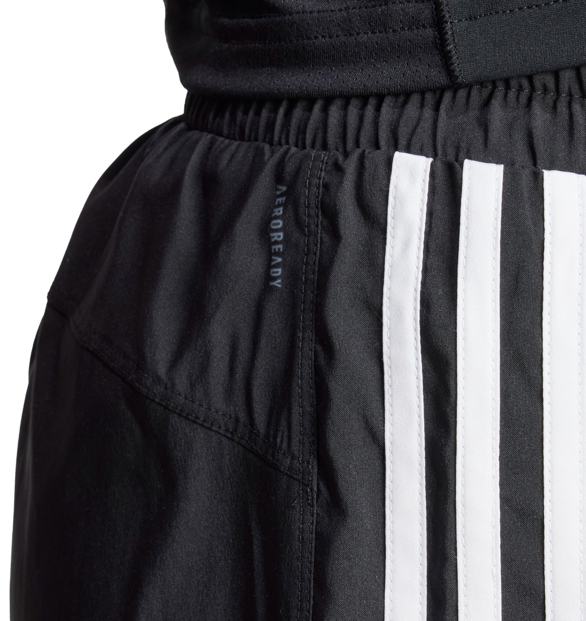 adidas Women's Pacer Training 3-Stripes Woven High-Rise 3" Shorts product image