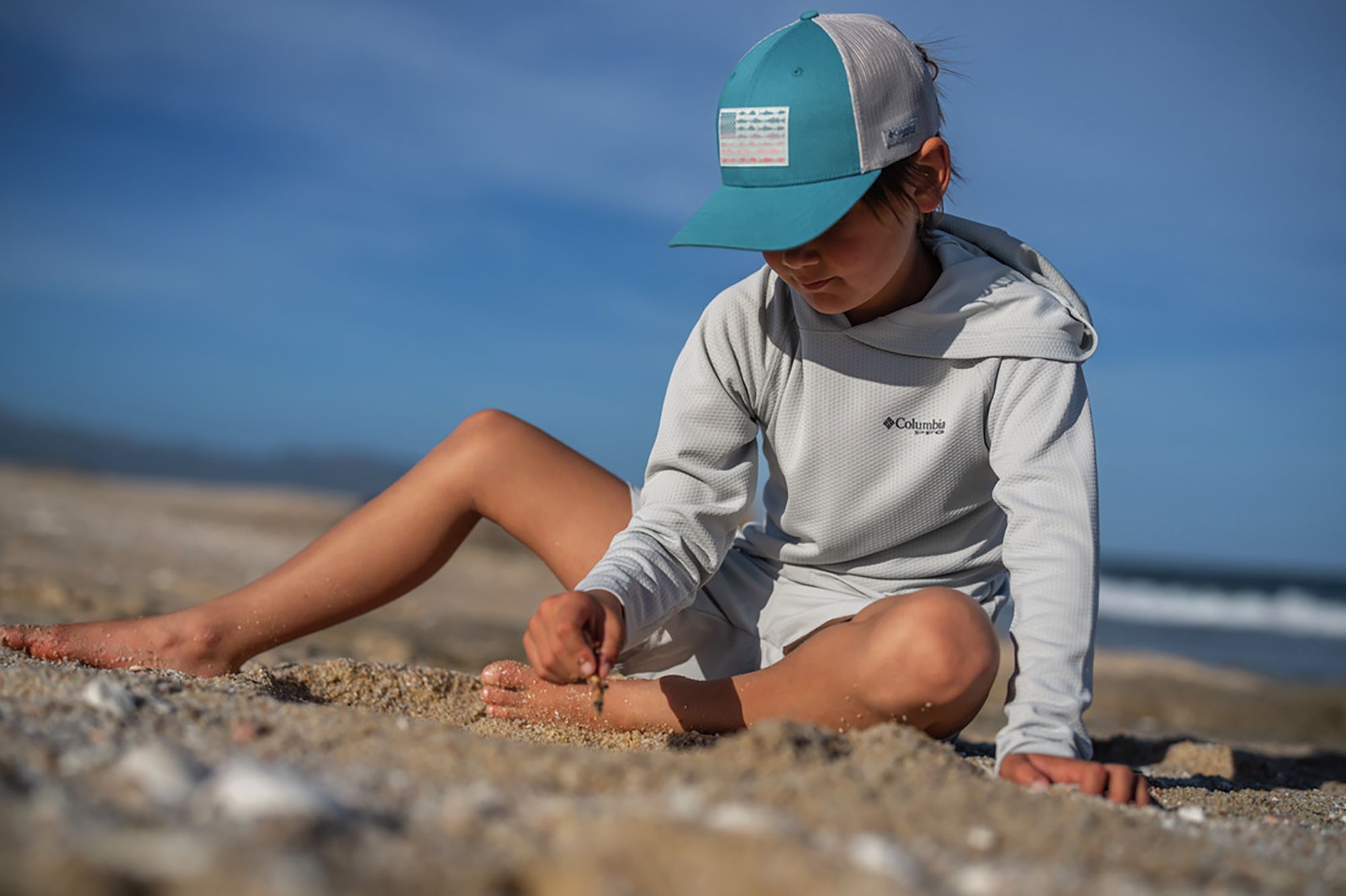 Columbia Youth Fish Flag Snapback Hat product image