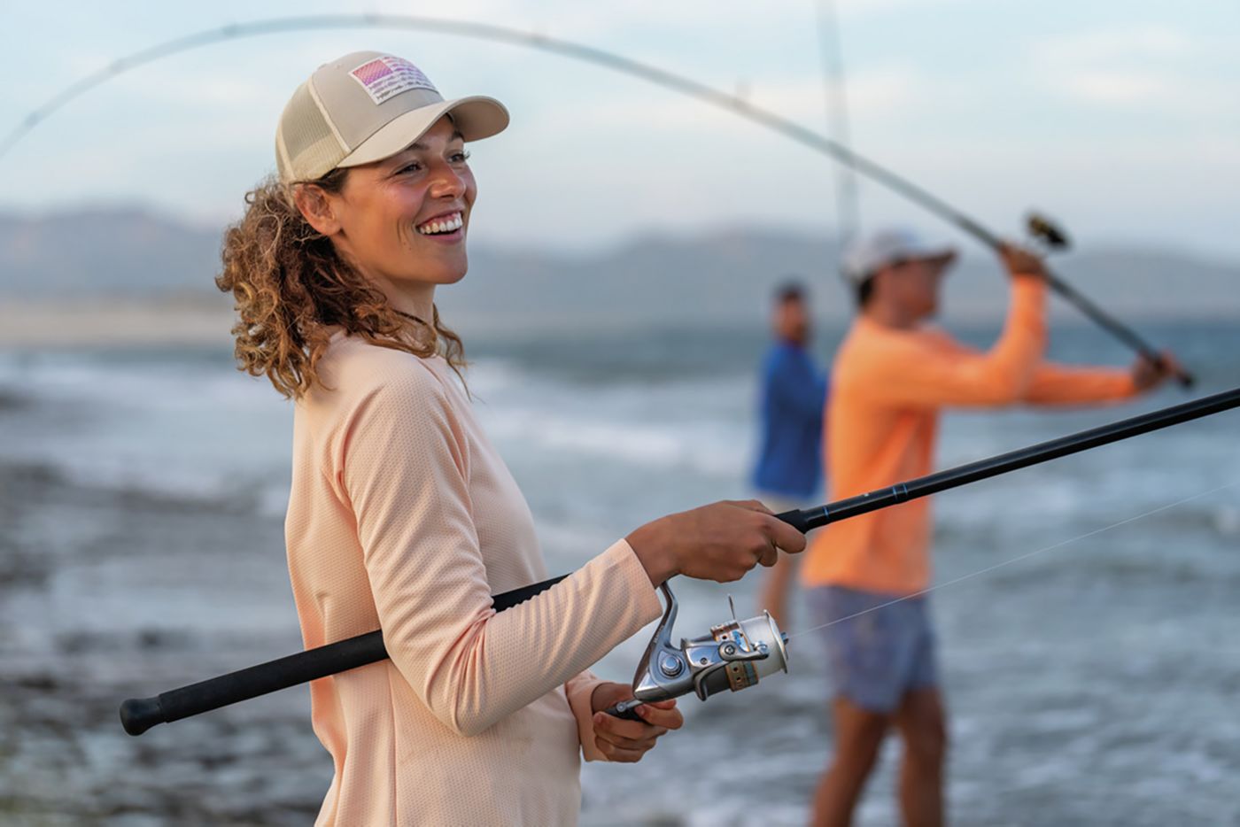 Columbia Women s PFG Fish Flag Snapback Hat Publiclands
