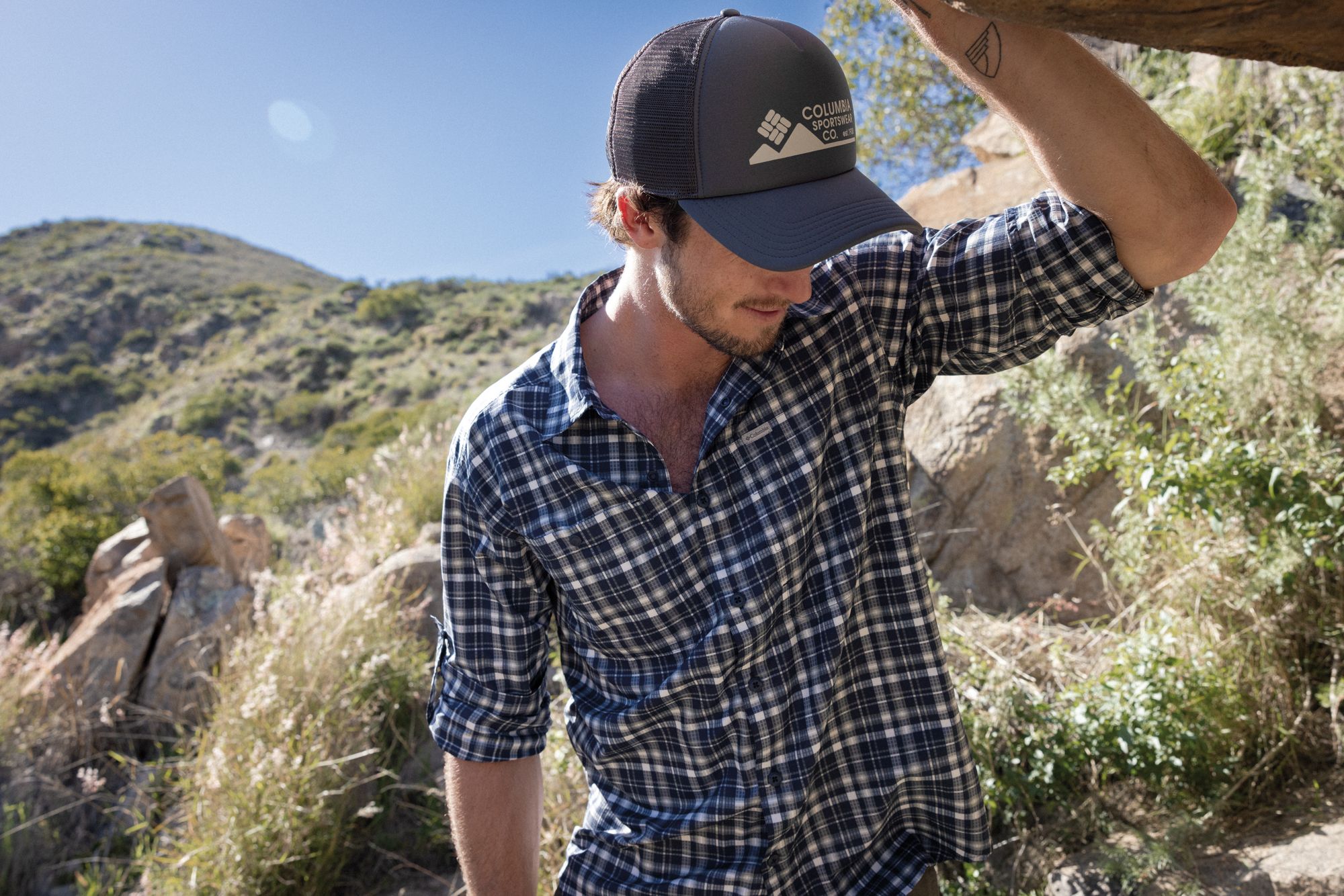 Columbia Men's Silver Ridge™ Utility Lite Plaid Long Sleeve Shirt product image