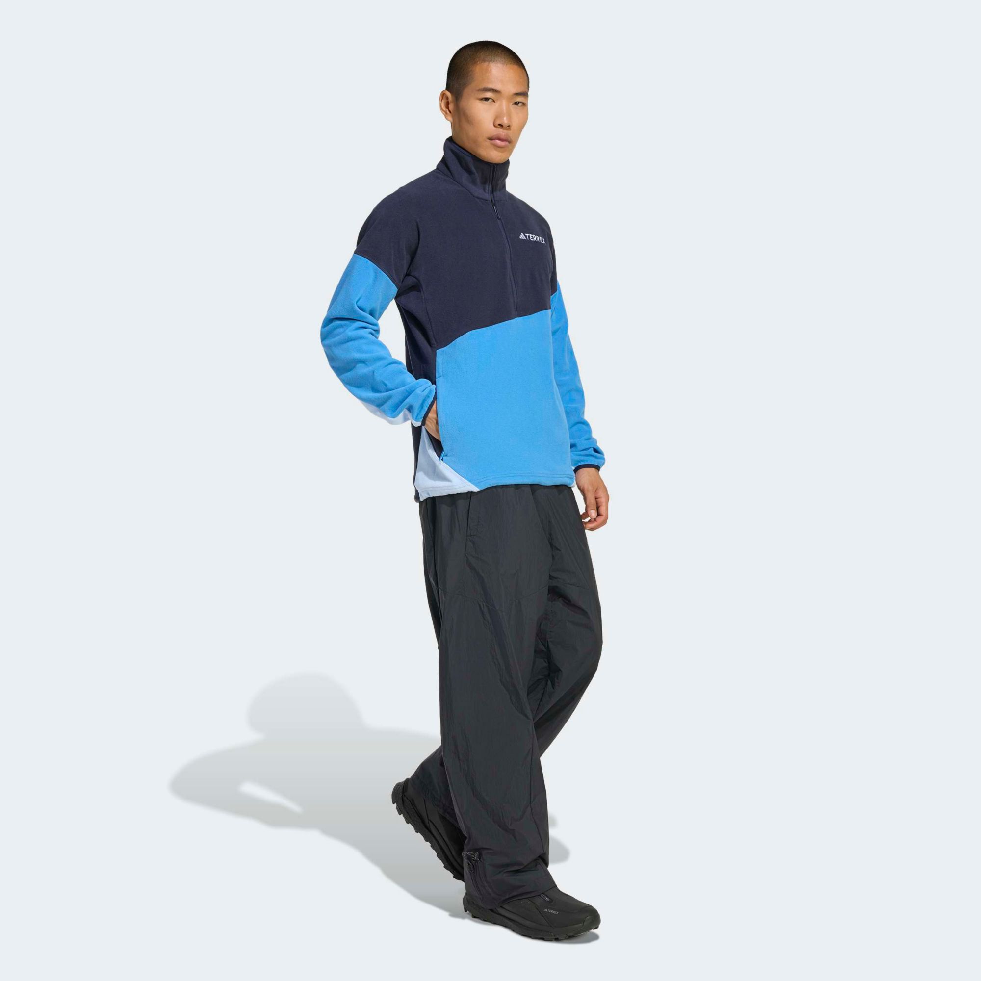 adidas Men's Terrex Climawarm 1/2 Zip Fleece Anorak Sweatshirt product image