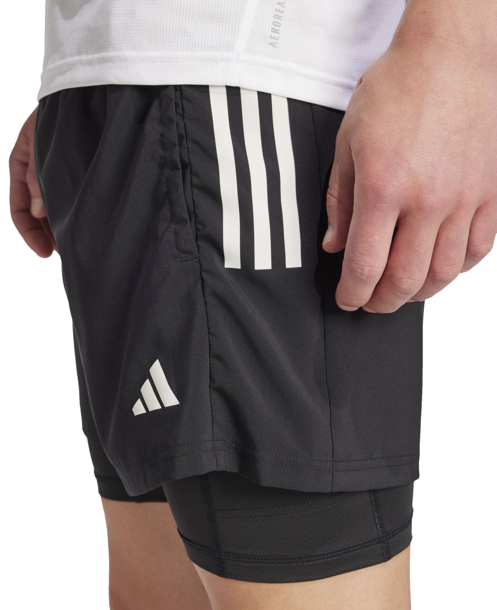 adidas Men's Own the Run 5 Pocket 2-in-1 Shorts product image