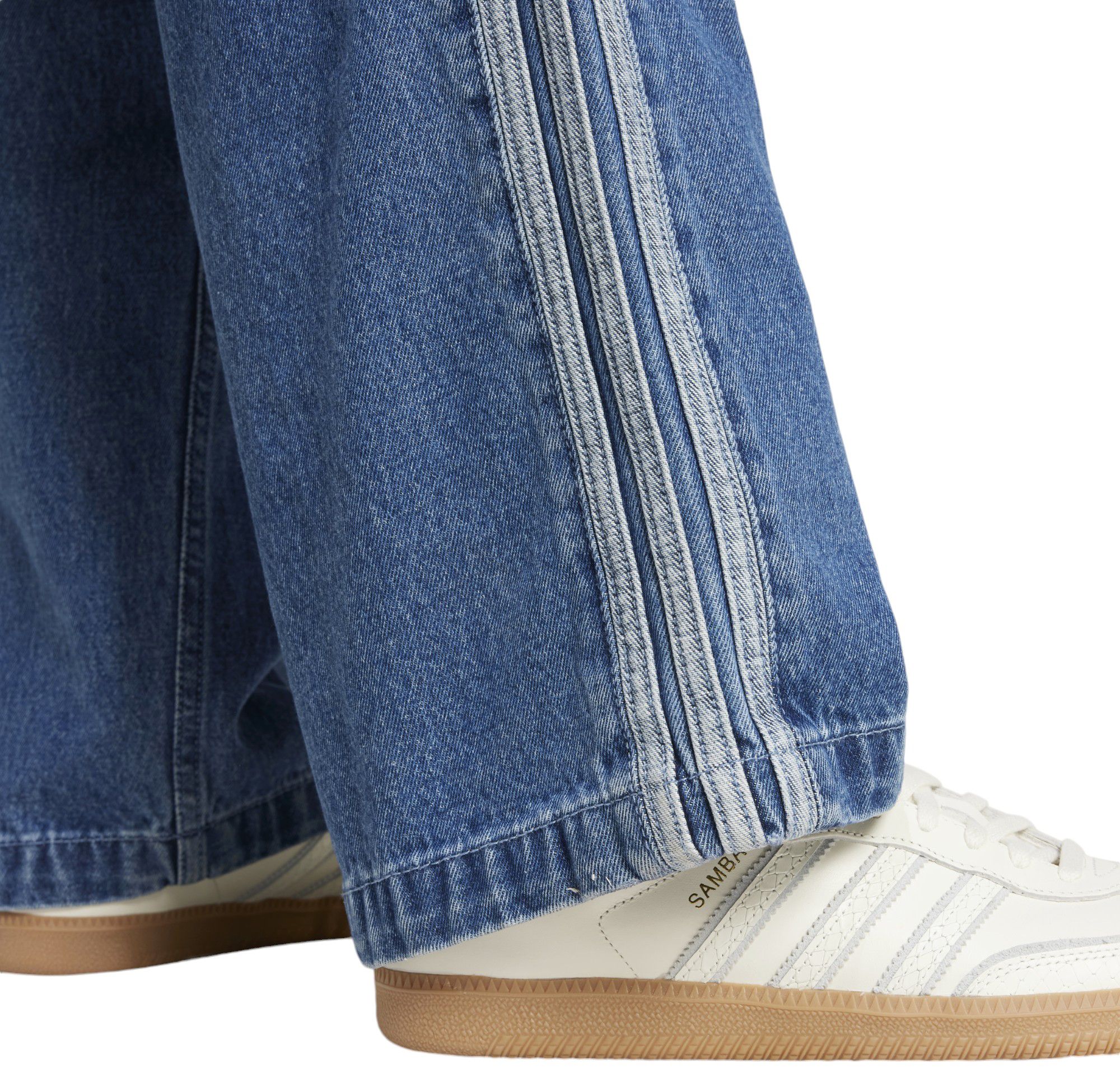 adidas Men's Trefoil Denim Firebird Pants product image