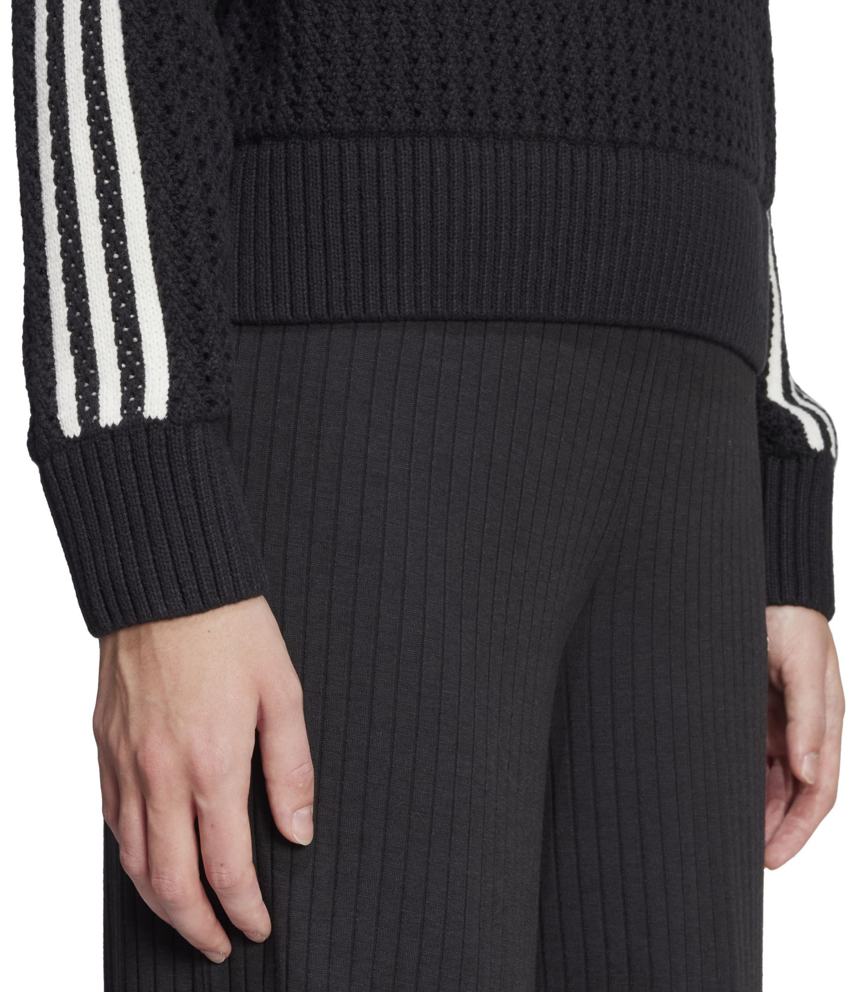 adidas Women's Knitted Crew Pullover Shirt product image