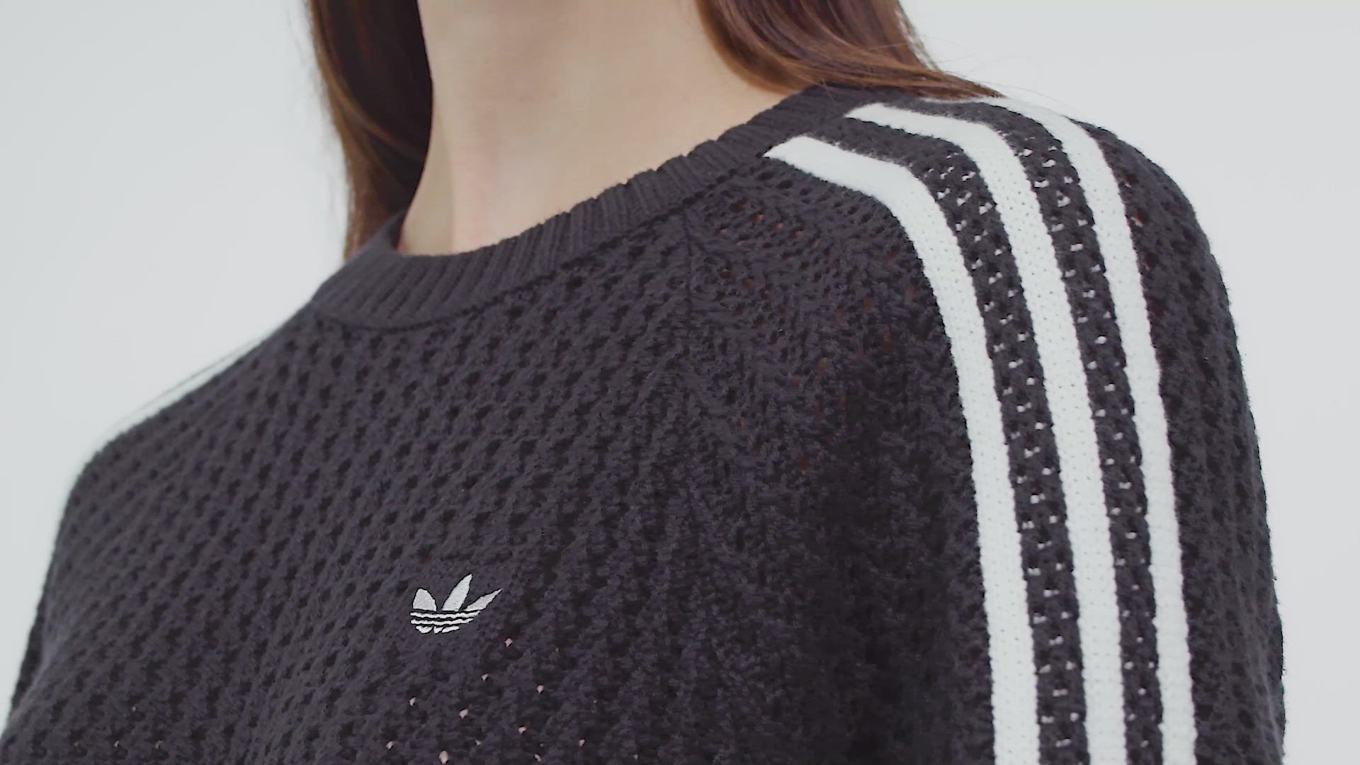 adidas Women's Knitted Crew Pullover Shirt product