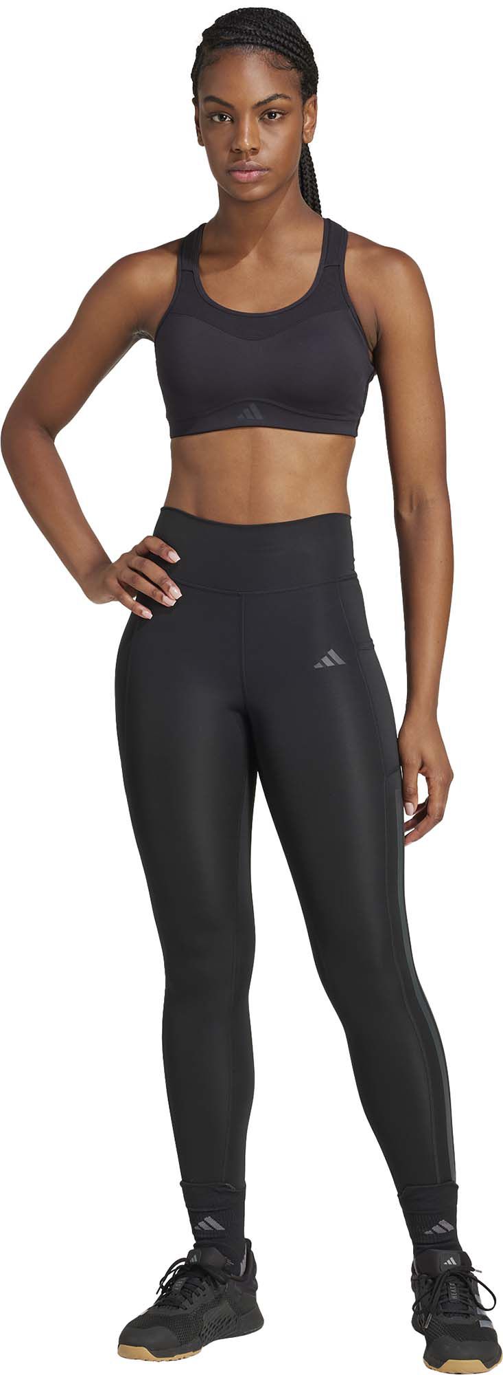 adidas Women's Optime 3-Stripes Full-Length Leggings product image
