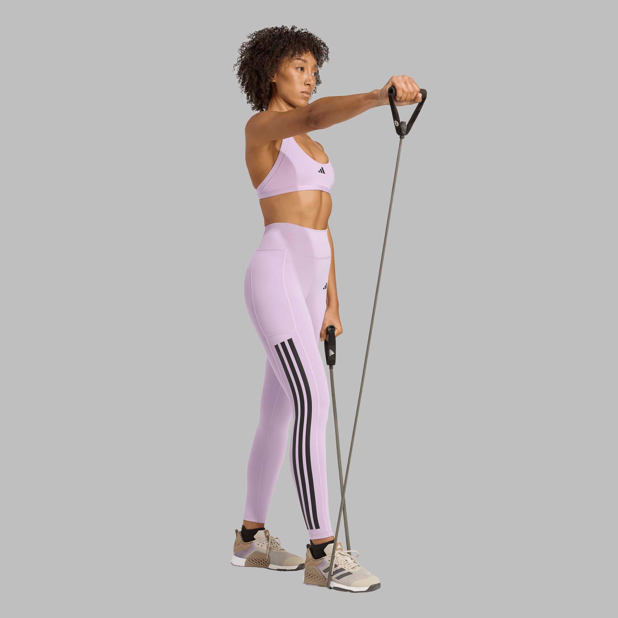 adidas Women's Optime 3-Stripes Full-Length Leggings product image
