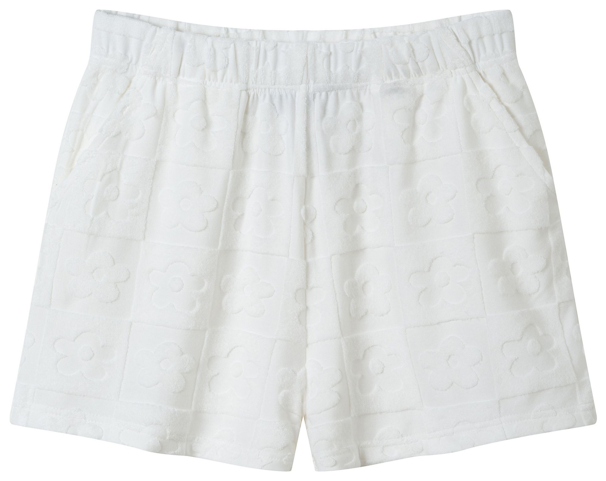 Andy & Evan Girls Floral Check Terry Cabana Set product image