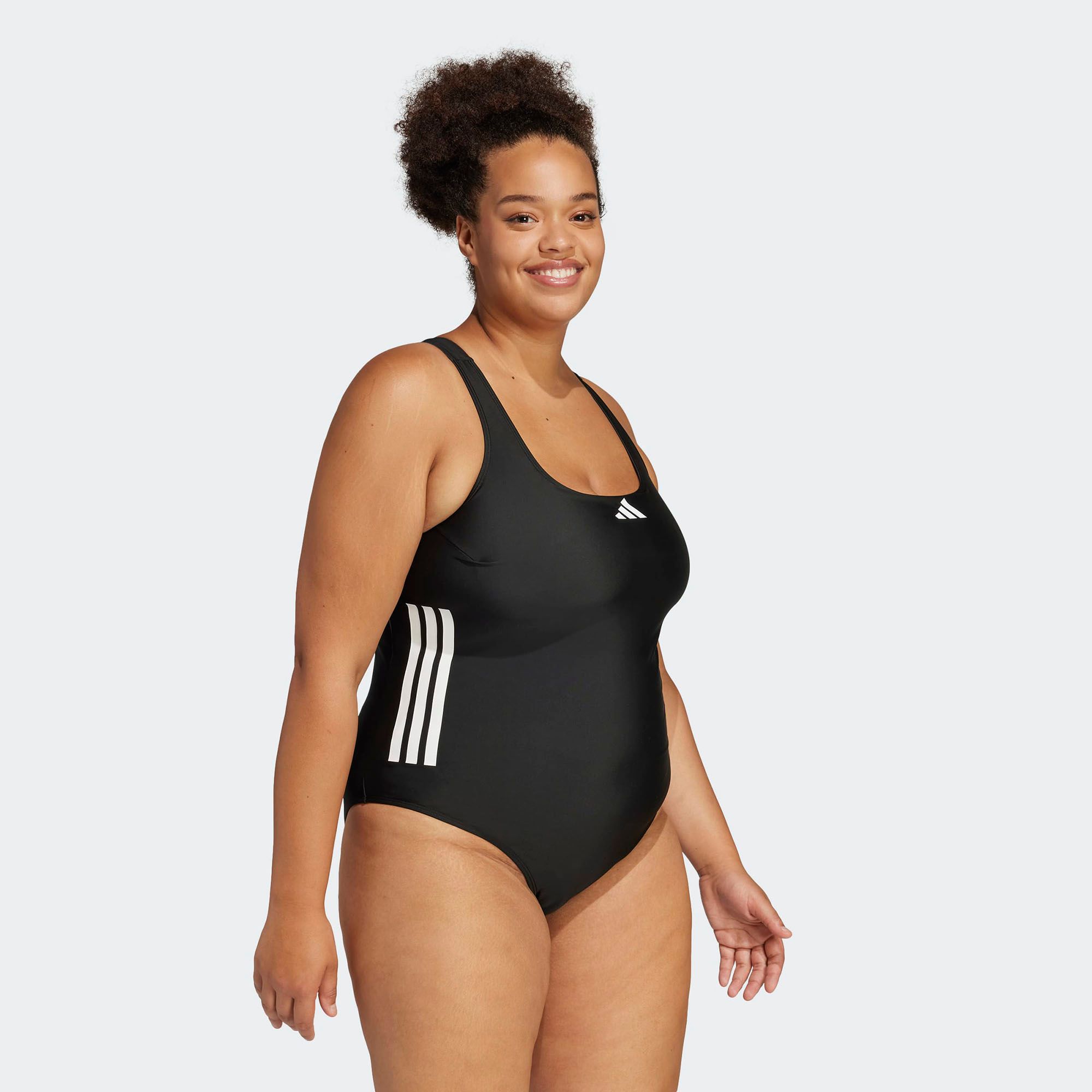 adidas Women's 3-Stripes C-Back Swimsuit product image