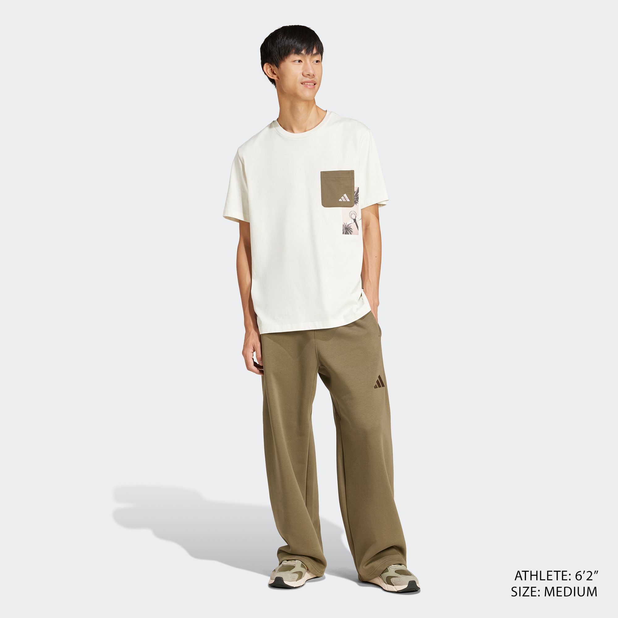 adidas Men's  Basketball Pocket Short Sleeve T-Shirt product image