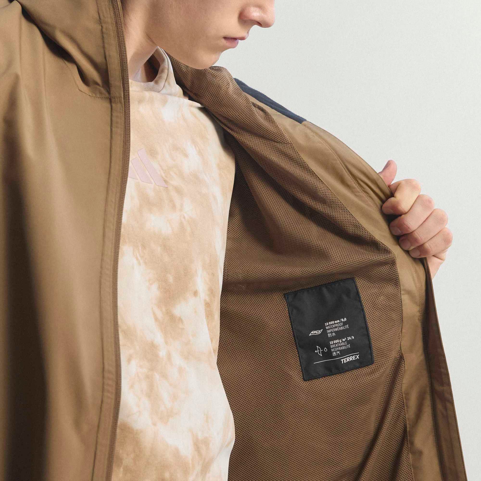 adidas Men's Terrex Multi 2-Layer CLIMAPROOF Rain Jacket product image