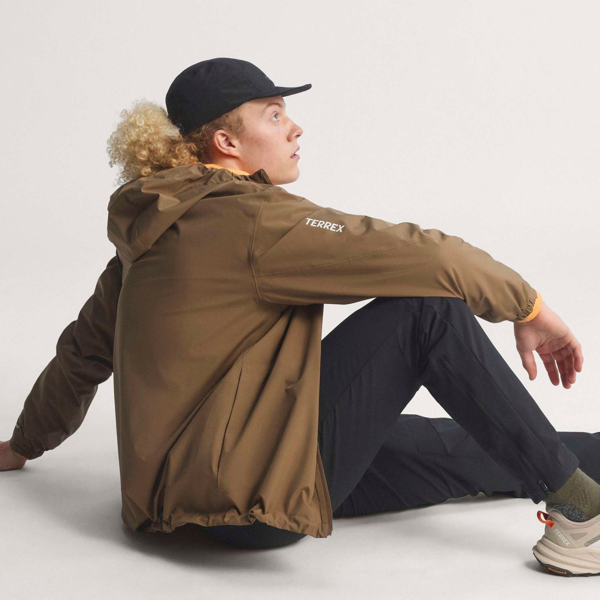 adidas Men's Terrex Multi 2-Layer CLIMAPROOF Rain Jacket product image