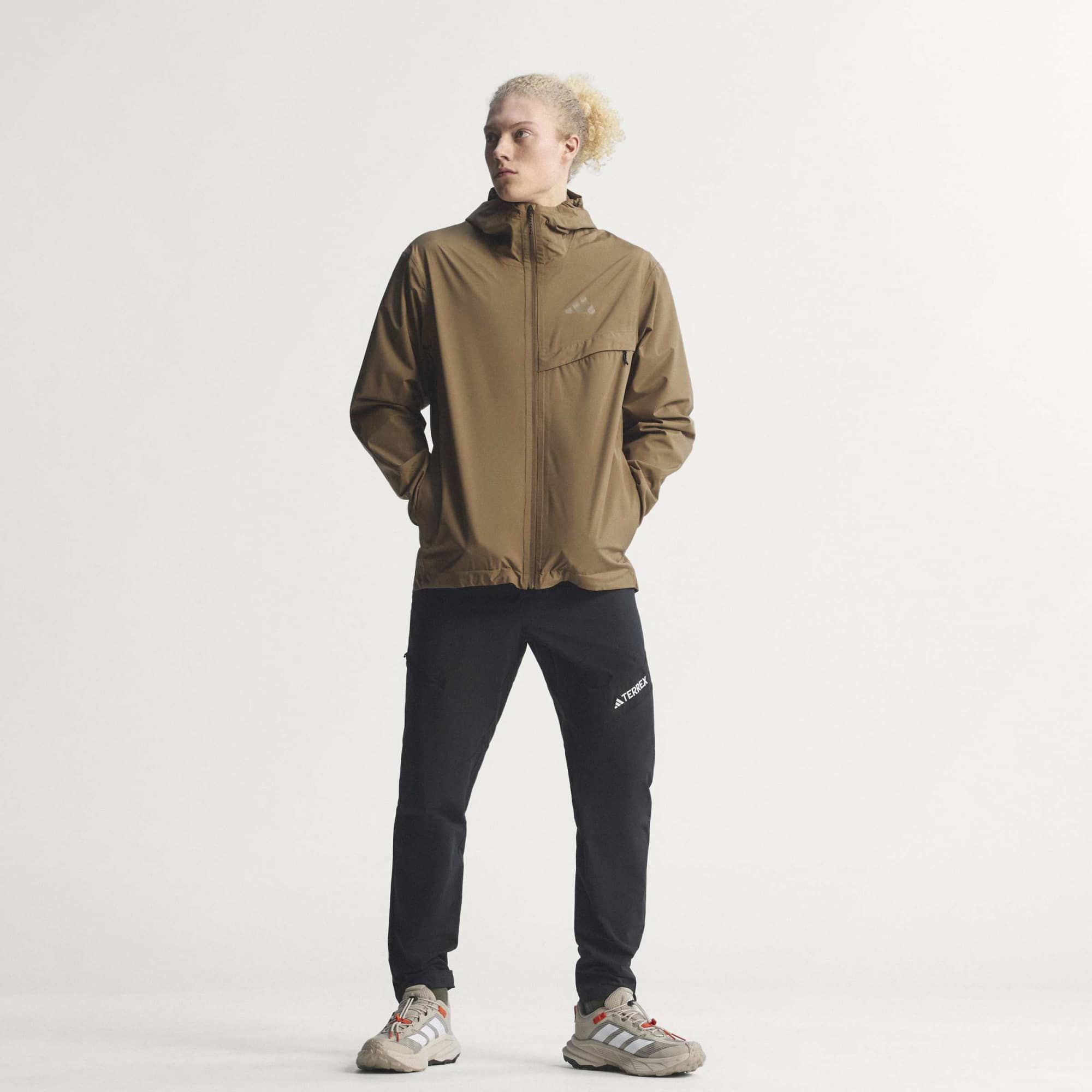 adidas Men's Terrex Multi 2-Layer CLIMAPROOF Rain Jacket product image