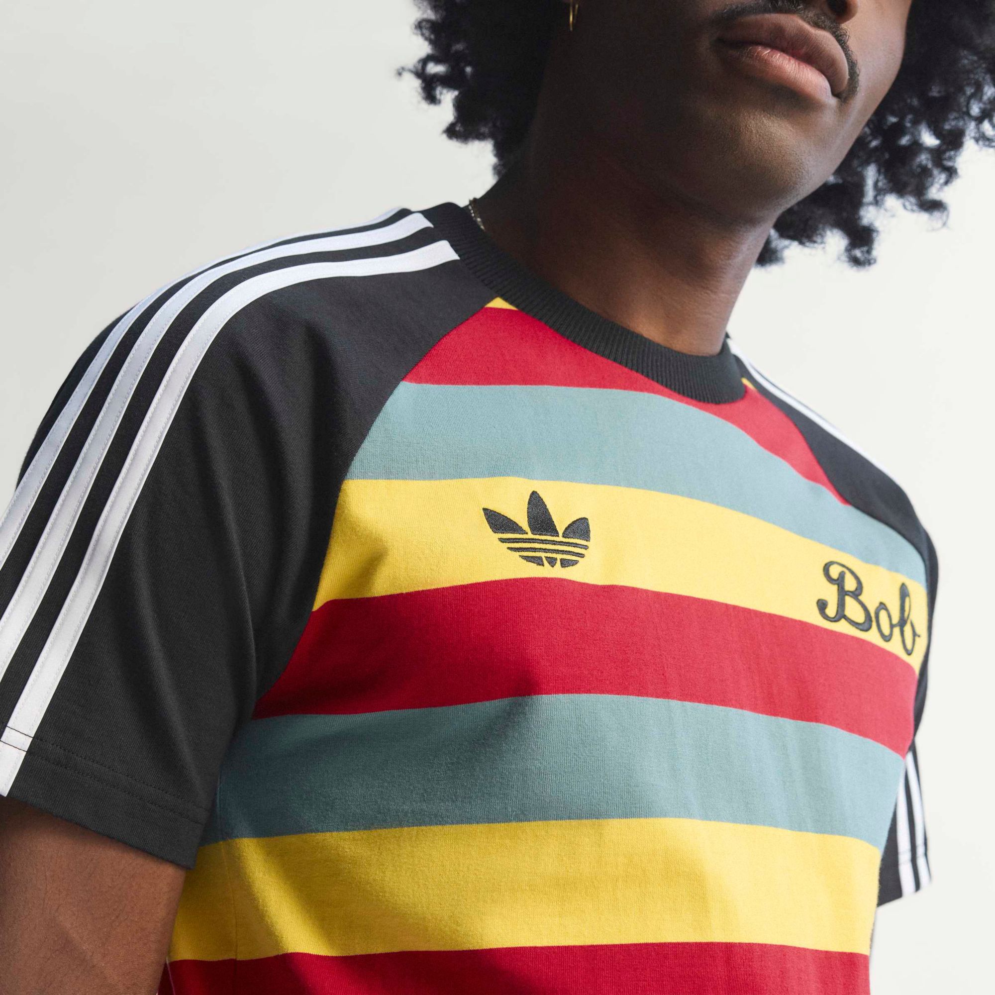 adidas Originals Men's Bob Marley Stripe T-Shirt product image