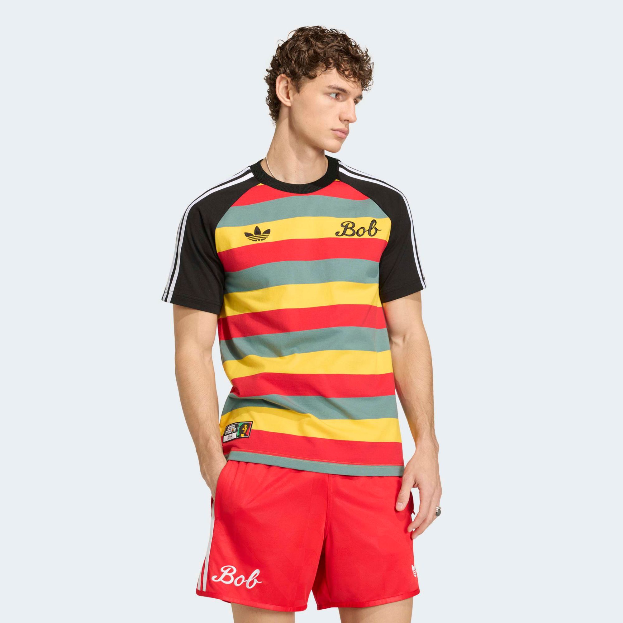 adidas Originals Men's Bob Marley Stripe T-Shirt product image