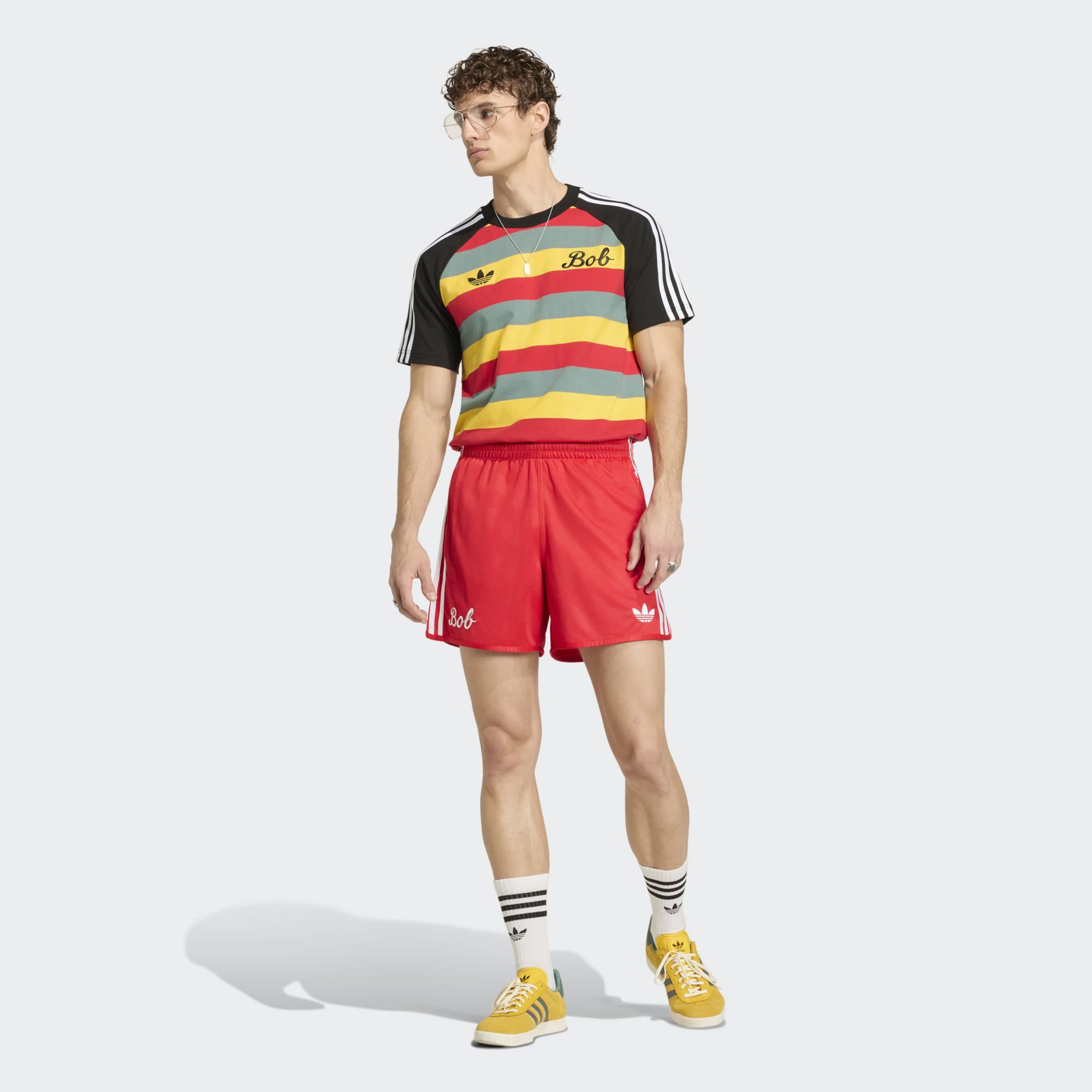 adidas Originals Men's Bob Marley Stripe T-Shirt product image
