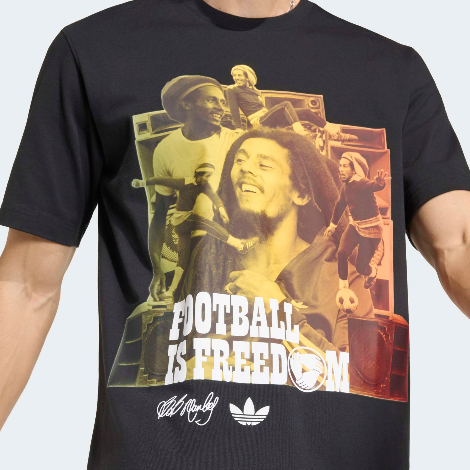 adidas Originals Men's Bob Marley Graphic T-Shirt product image