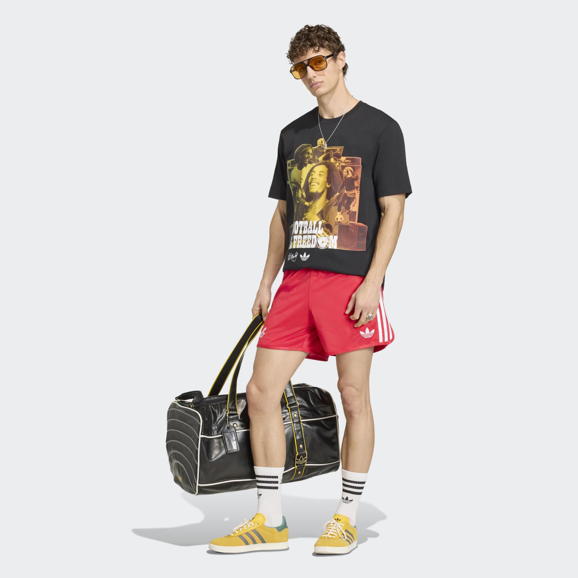 adidas Originals Men's Bob Marley Graphic T-Shirt product image