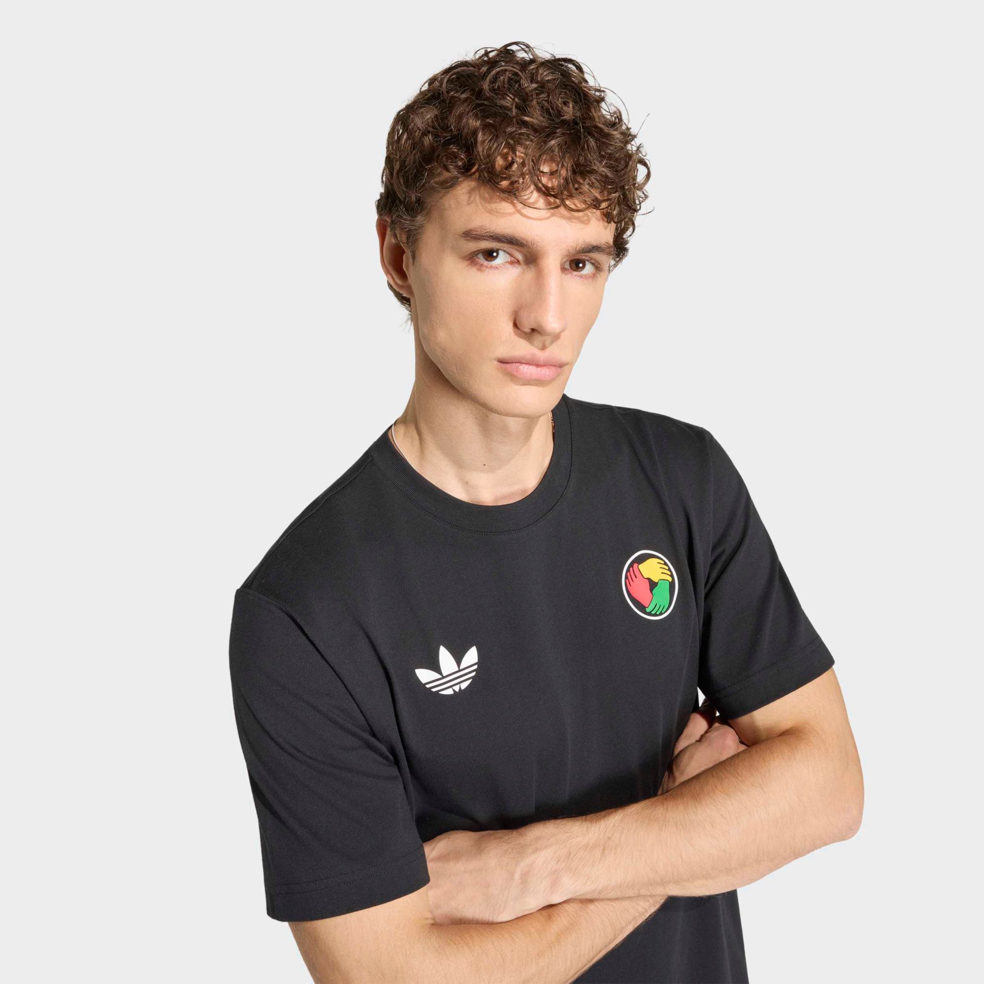 adidas Originals Men's Bob Marley Football Is Freedom Graphic T-Shirt product image