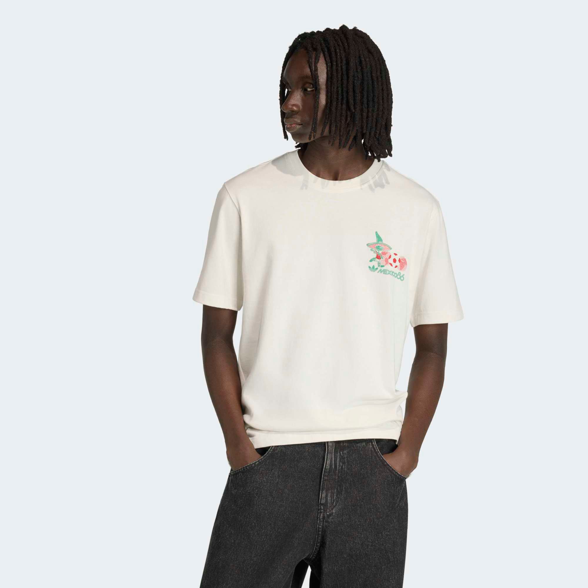 adidas Men's Pique Mascot Graphic T-Shirt product image