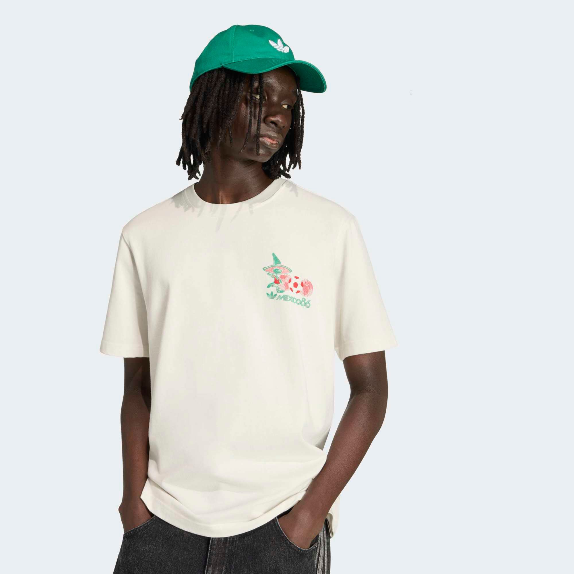 adidas Men's Pique Mascot Graphic T-Shirt product image