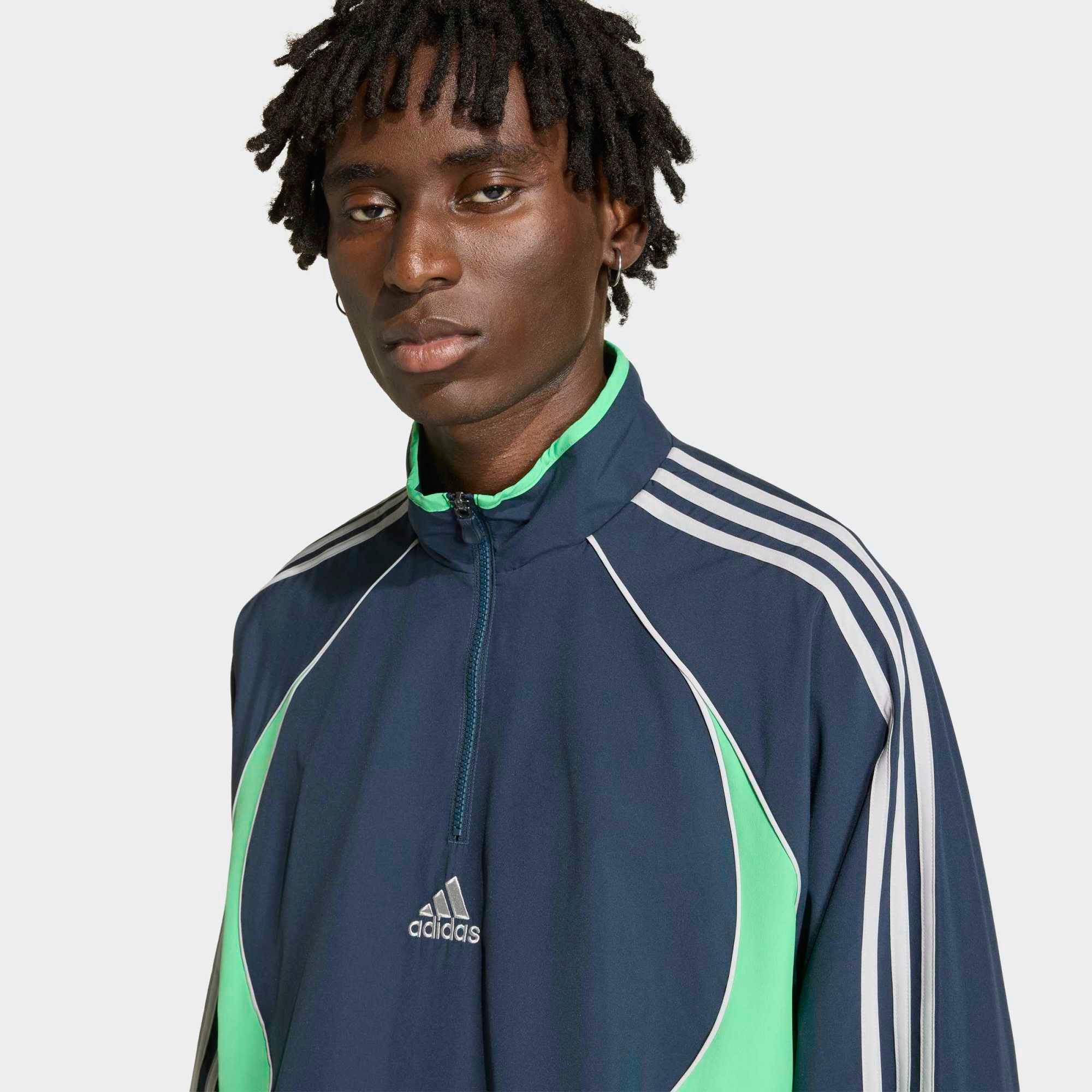 adidas Originals Men's Teamgeist 1/2 Zip Sweatshirt product image