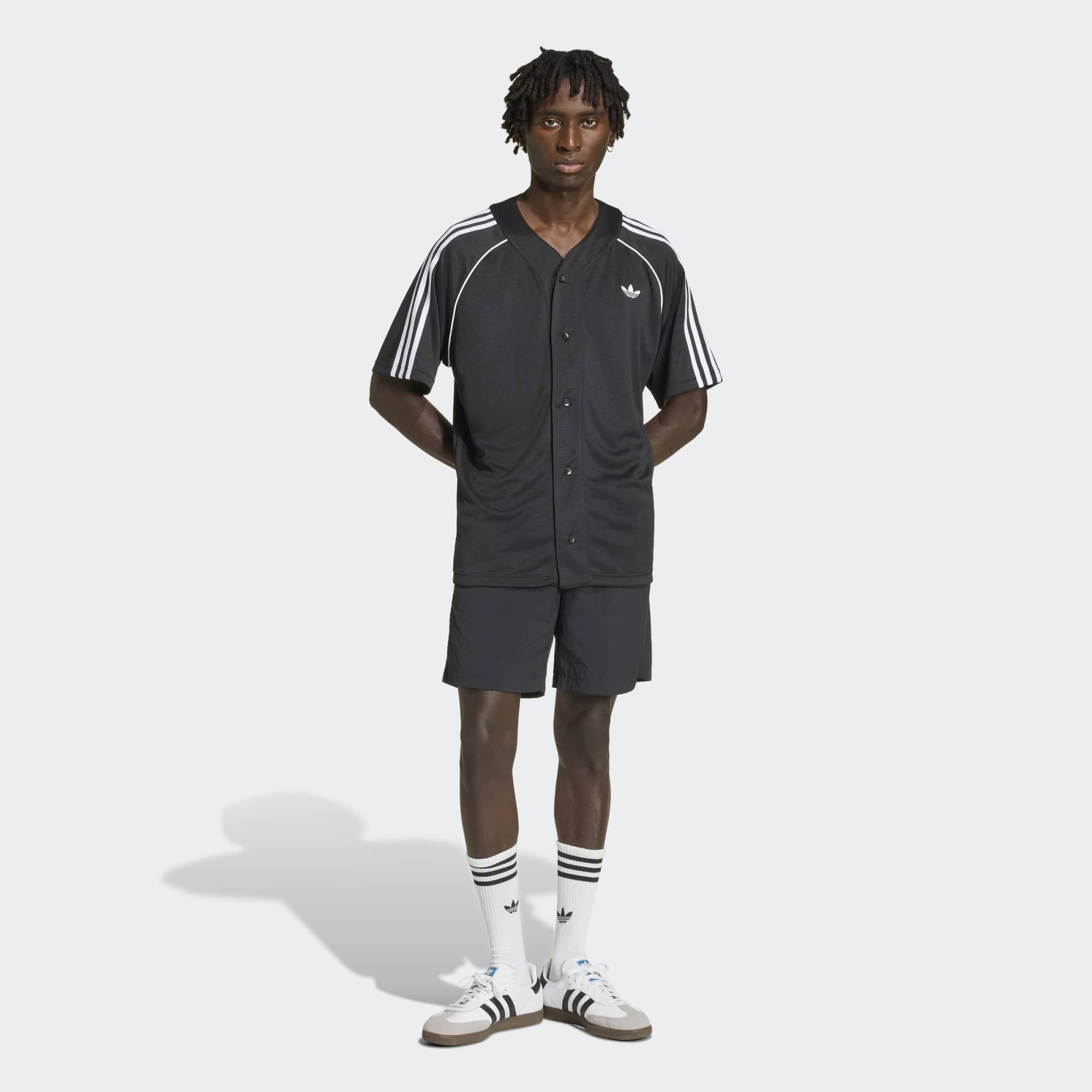 adidas Men's Adicolor Baseball Jersey product image