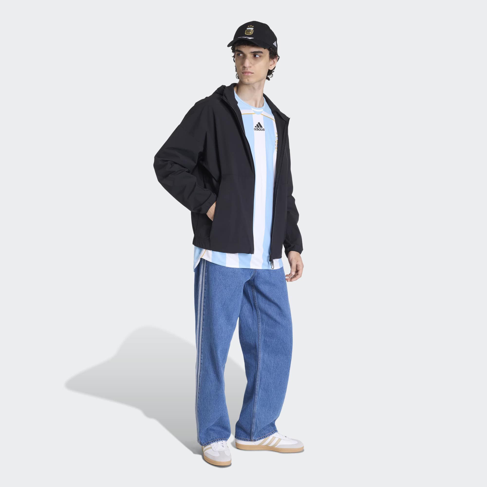 adidas Men's Adicolor Firebird Denim Pants product image
