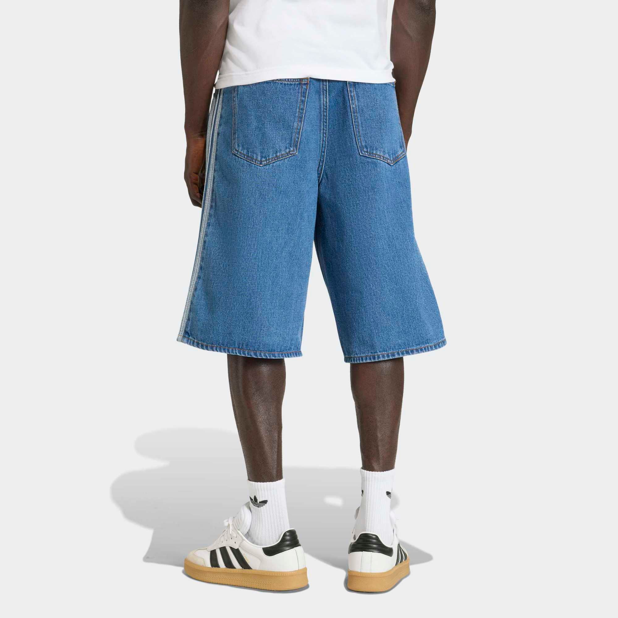 adidas Men's Adicolor Firebird Denim Shorts product image