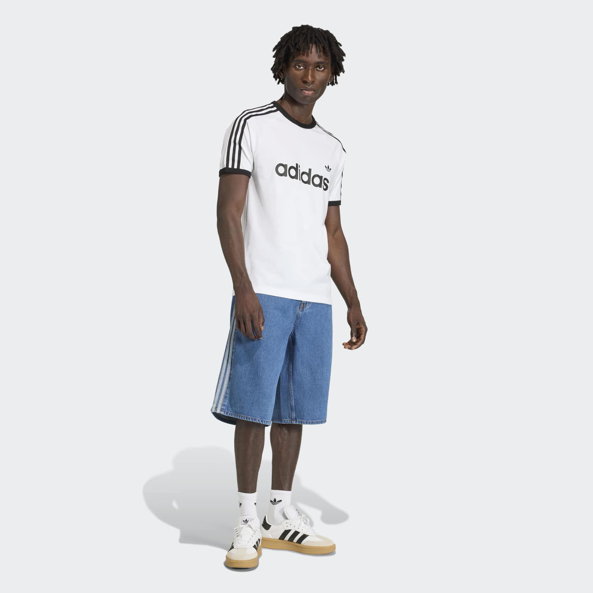 adidas Men's Adicolor Firebird Denim Shorts product image
