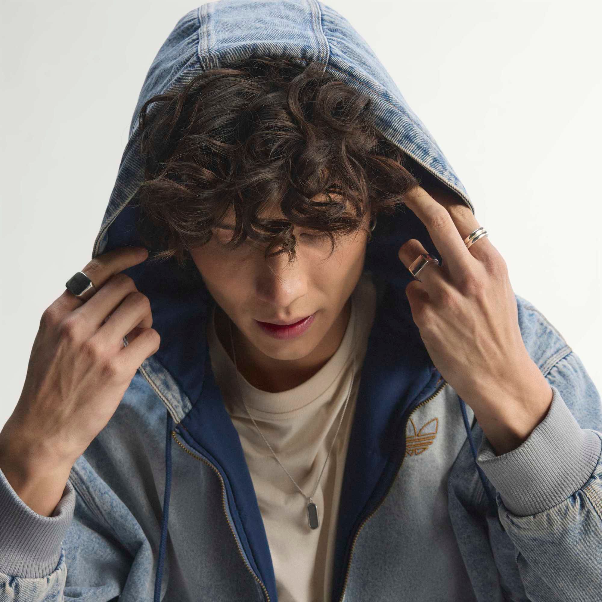 adidas Men's Denim Padded Jacket product image