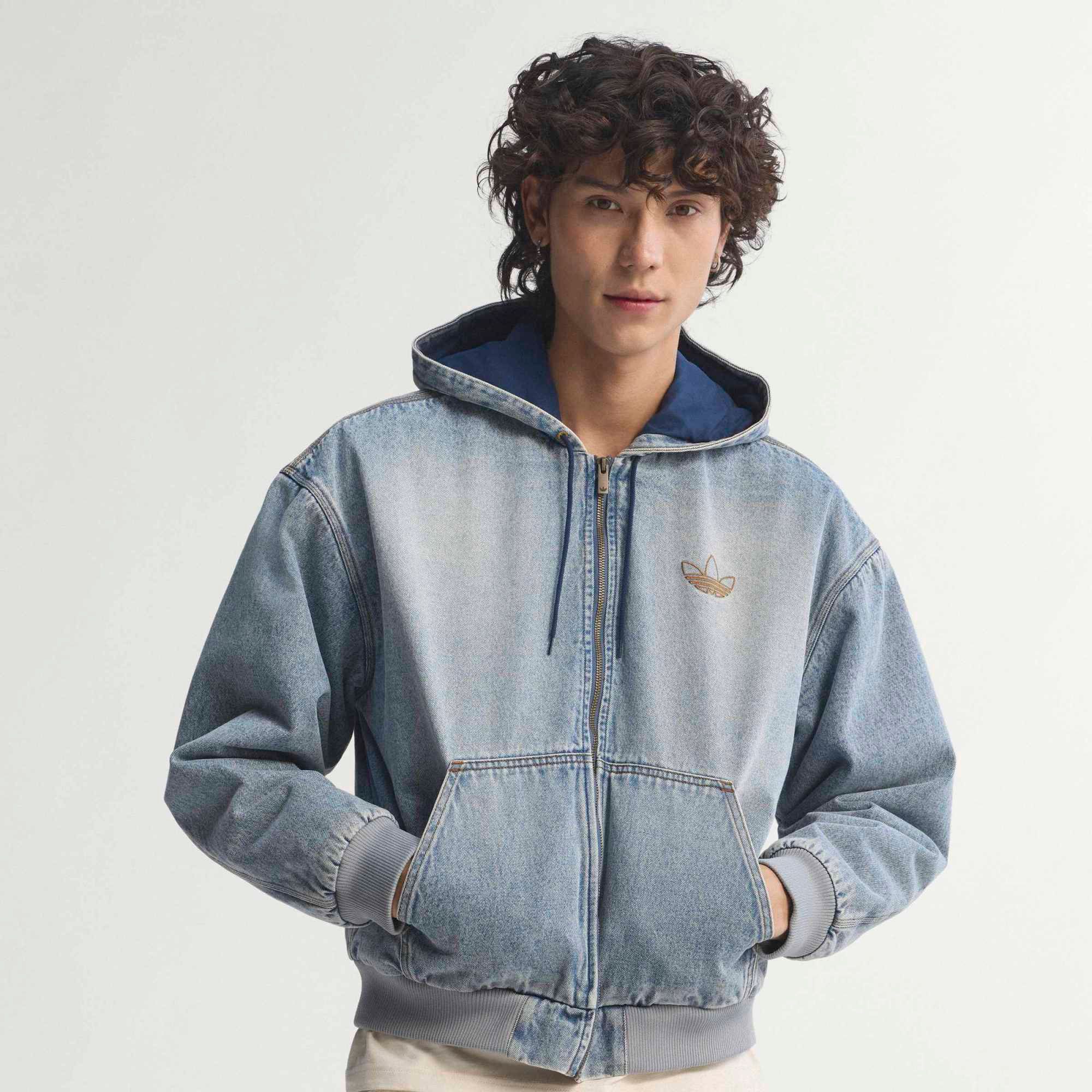 adidas Men's Denim Padded Jacket product image