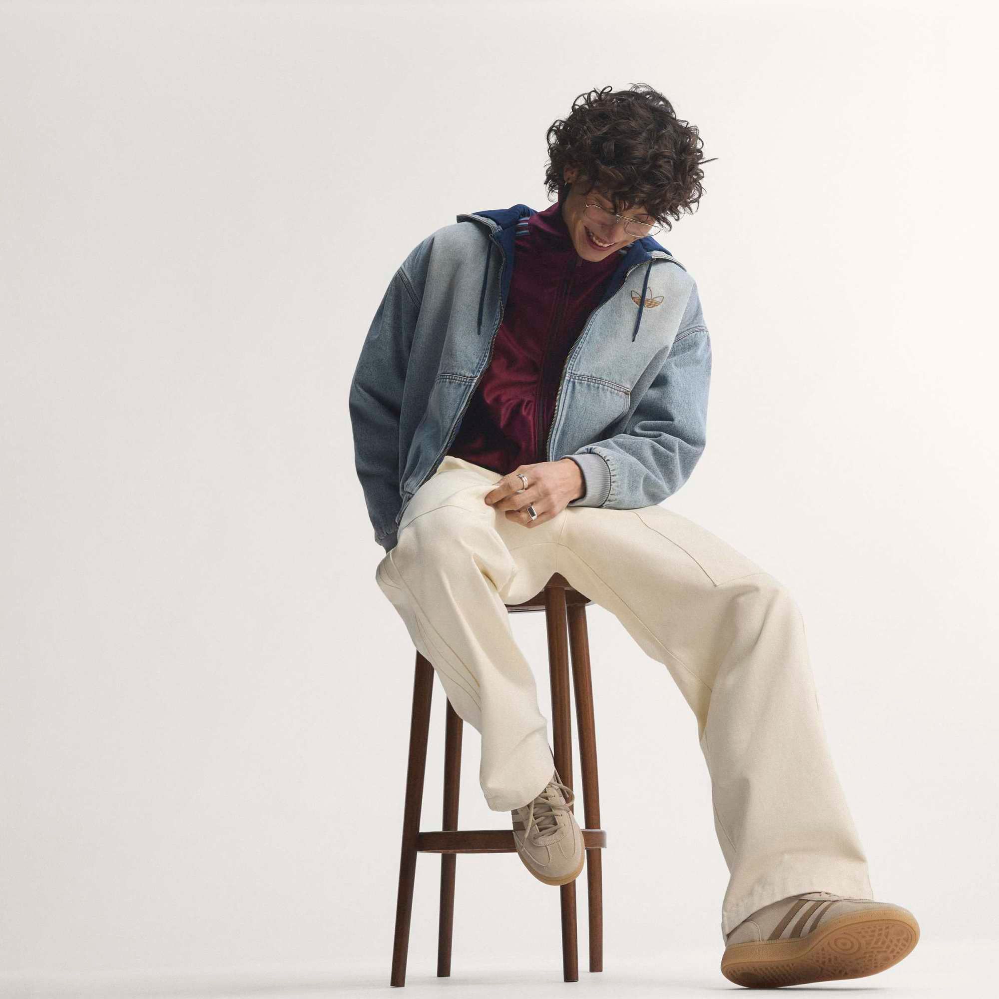 adidas Men's Denim Padded Jacket product image