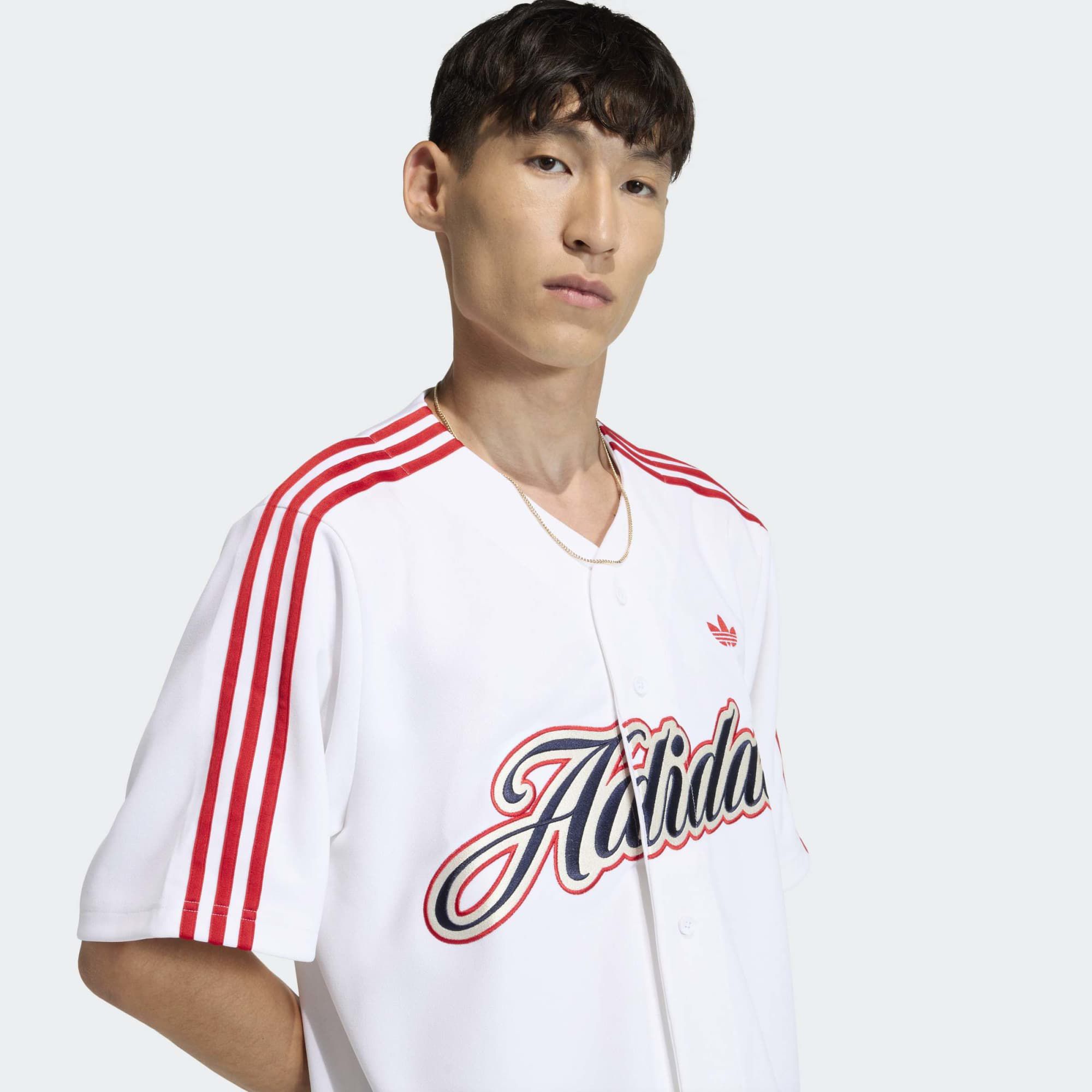 adidas Originals Men's Summer League Varsity Baseball Jersey product image