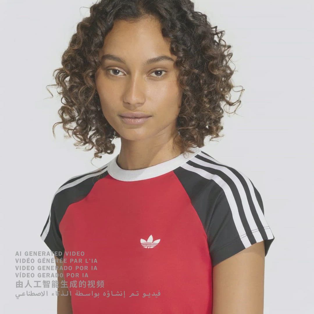adidas Originals Women's 3-Stripe Baby Tee product