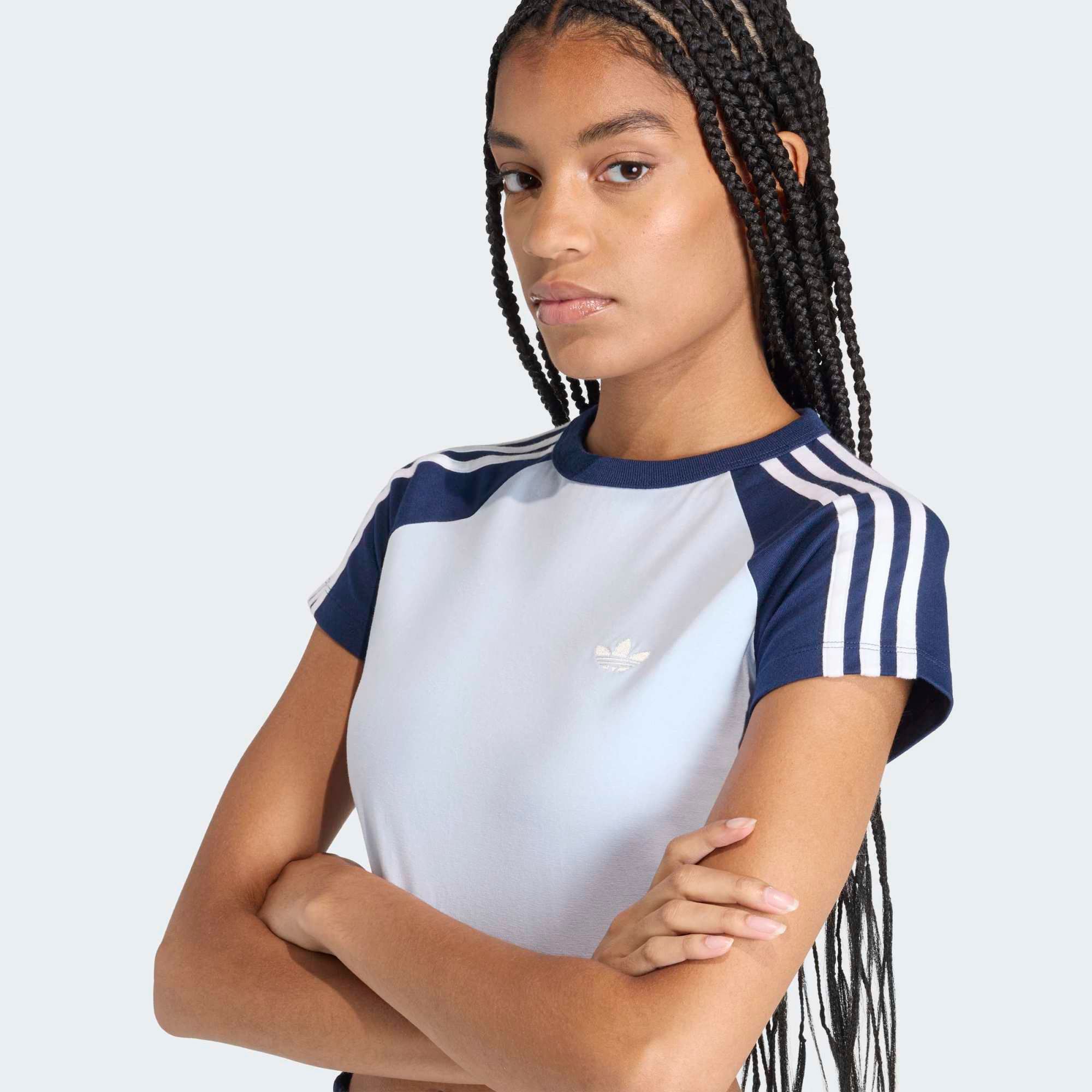adidas Originals Women's 3-Stripe Baby Tee product image